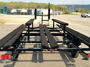 Pontoon Boat Trailer Photo