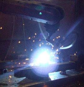 Bulk Steel Container Welding Photo